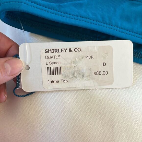 L SPACE BY MONICA WISE Blue Strappy Bralette - Picture 3 of 7